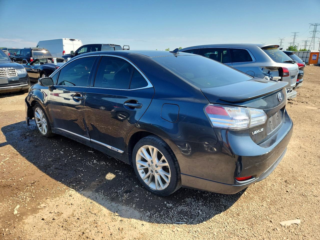 2010 Lexus Hs 250h Gray vin: JTHBB1BA3A2013134