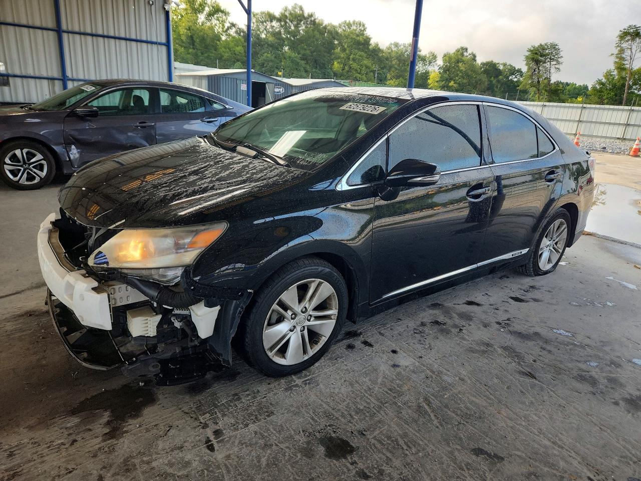 2010 Lexus Hs 250h Black vin: JTHBB1BA3A2014767