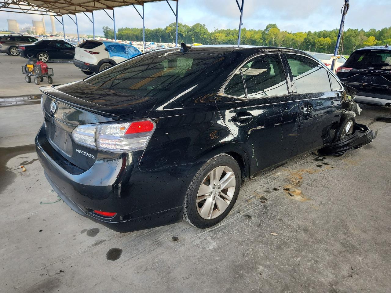 2010 Lexus Hs 250h Black vin: JTHBB1BA3A2014767
