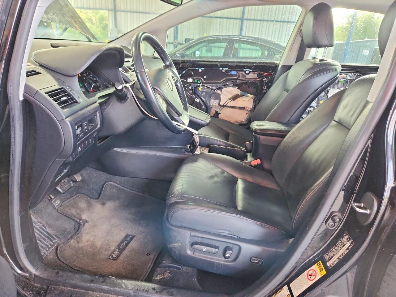 2010 Lexus Hs 250h Black vin: JTHBB1BA3A2014767