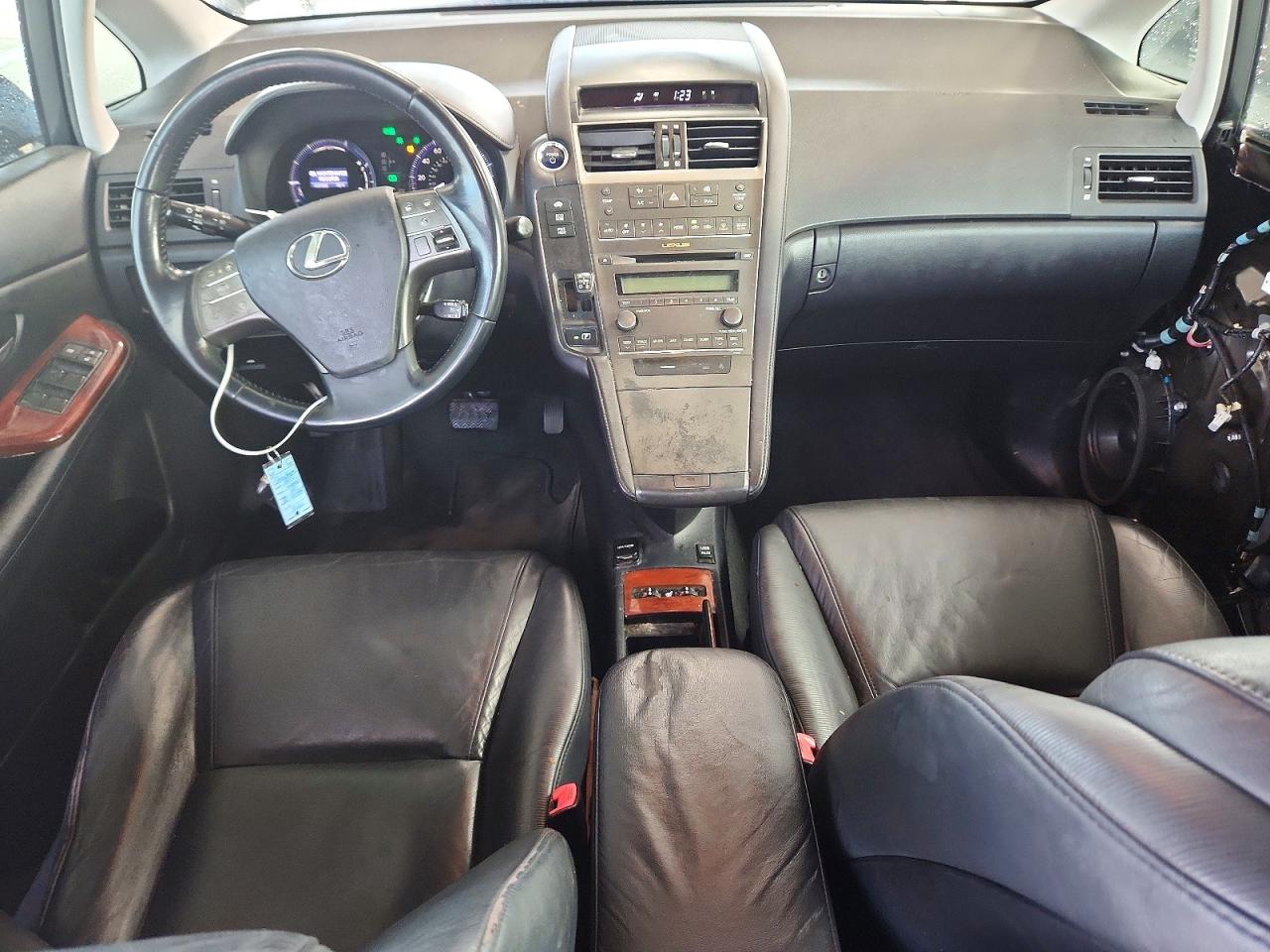 2010 Lexus Hs 250h Black vin: JTHBB1BA3A2014767