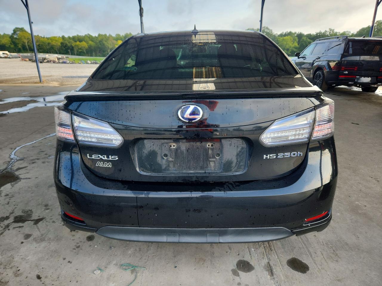 2010 Lexus Hs 250h Black vin: JTHBB1BA3A2014767