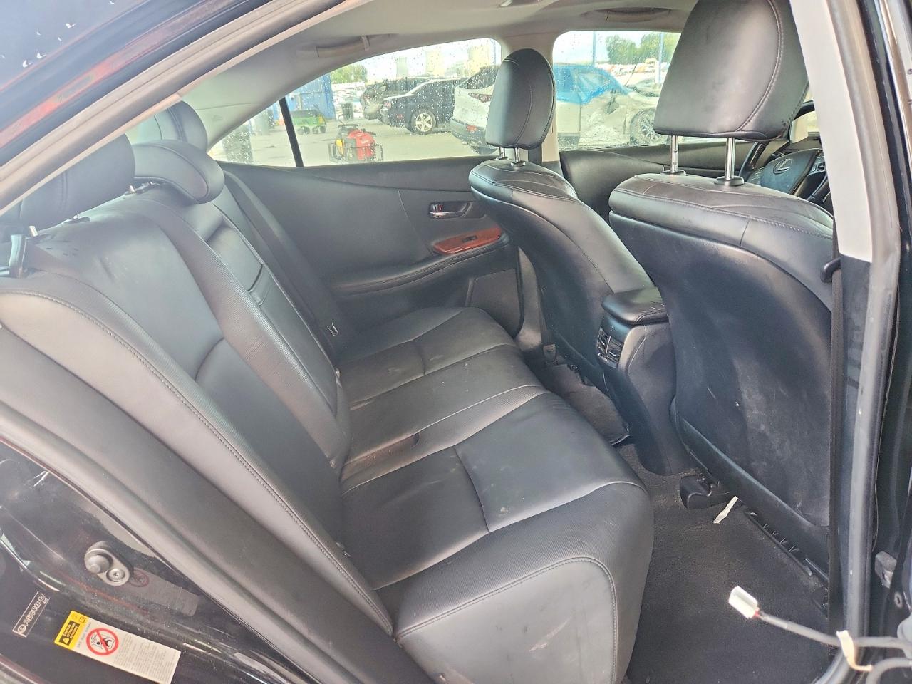 2010 Lexus Hs 250h Black vin: JTHBB1BA3A2014767