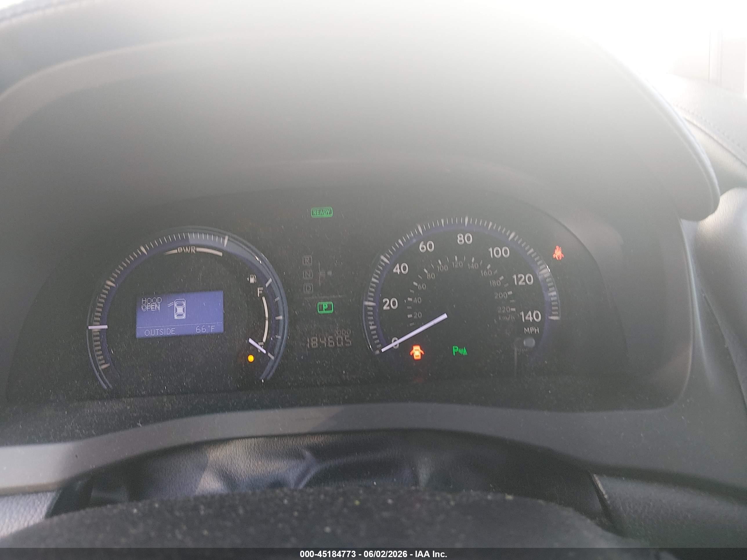 2010 Lexus Hs 250h Premium White vin: JTHBB1BA3A2020780