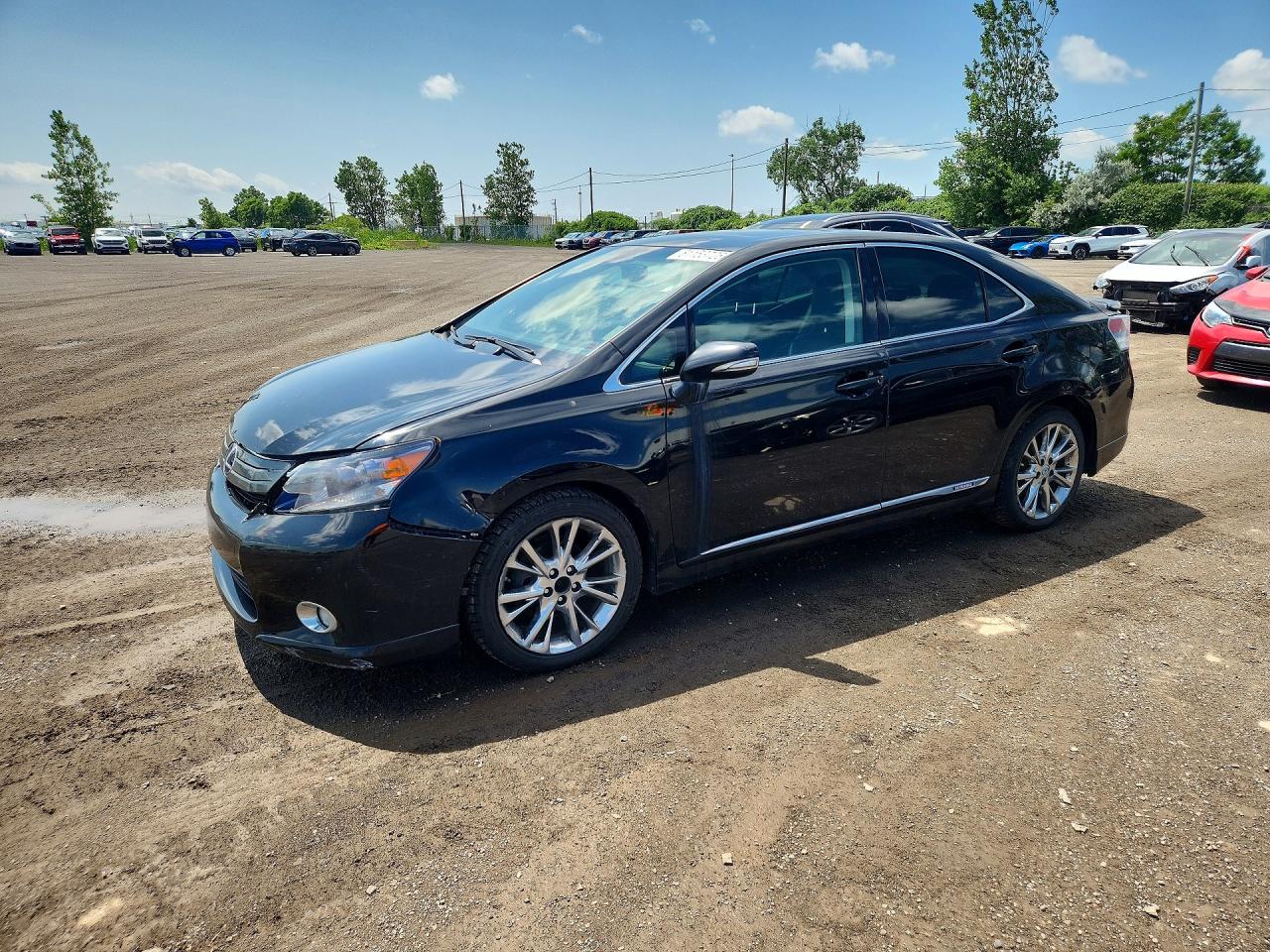 2010 Lexus Hs 250h Black vin: JTHBB1BA3A2030922
