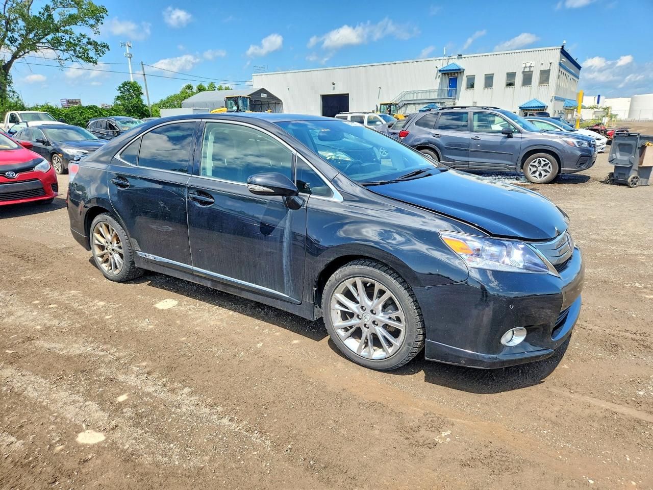 2010 Lexus Hs 250h Black vin: JTHBB1BA3A2030922