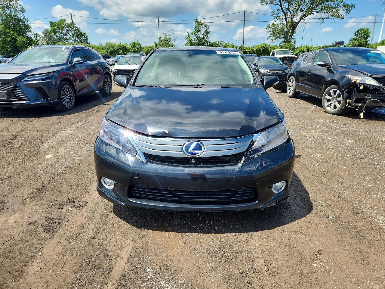 2010 Lexus Hs 250h Black vin: JTHBB1BA3A2030922