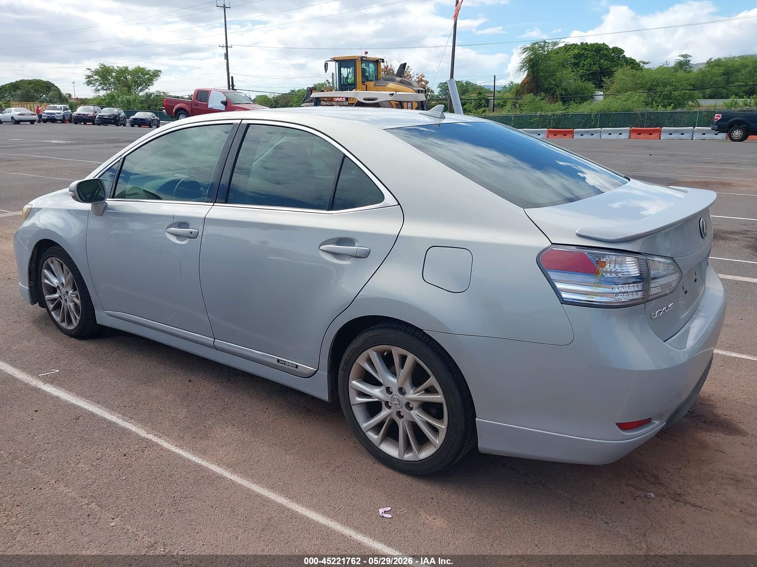 2010 Lexus Hs 250h Premium Turquoise vin: JTHBB1BA4A2002921