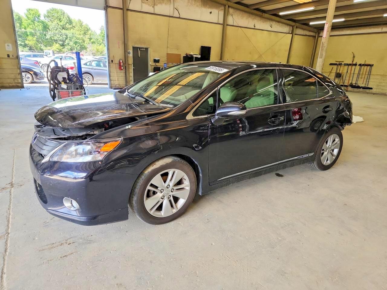 2010 Lexus Hs 250h Black vin: JTHBB1BA4A2007908