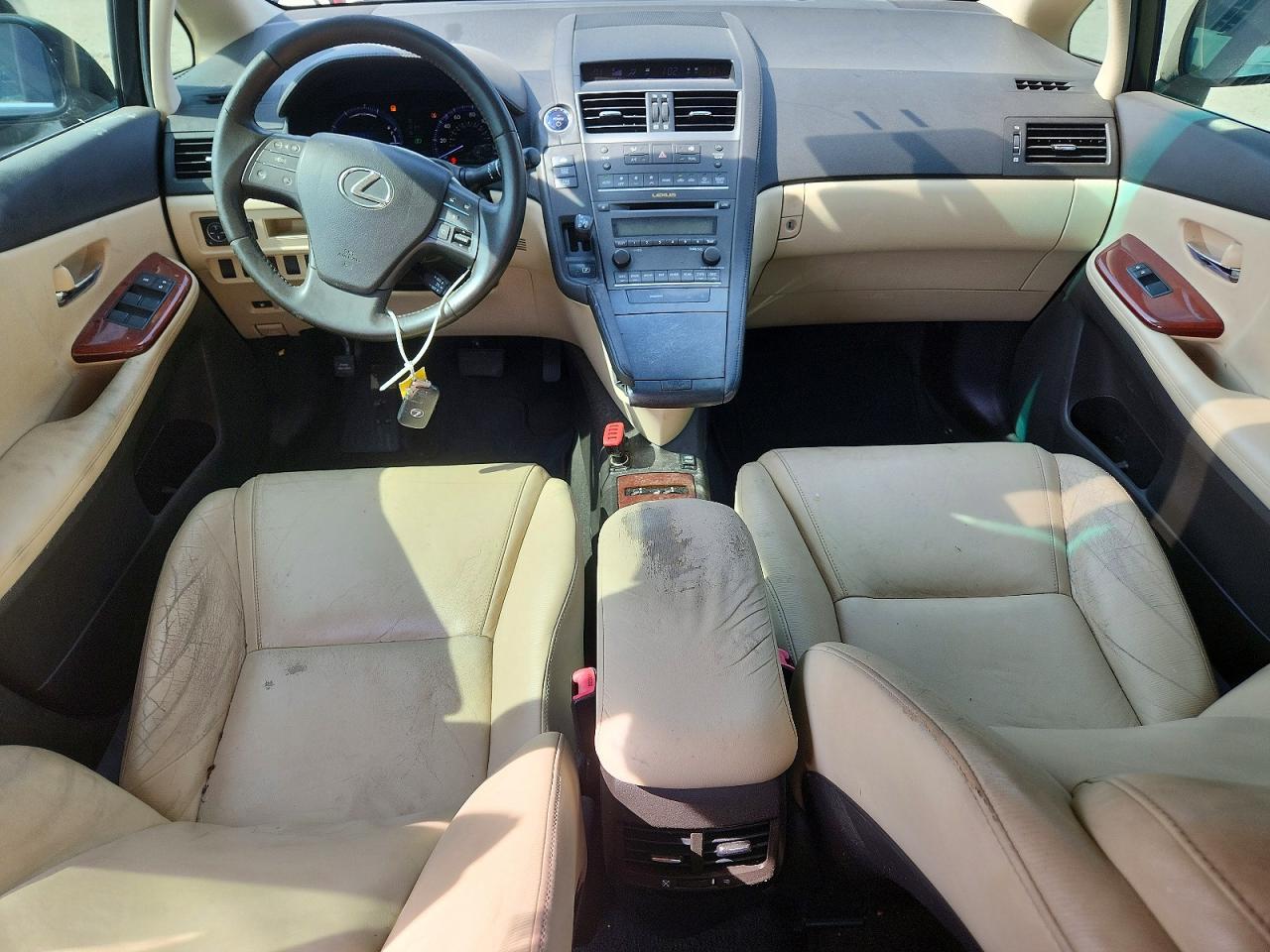 2010 Lexus Hs 250h Black vin: JTHBB1BA4A2007908