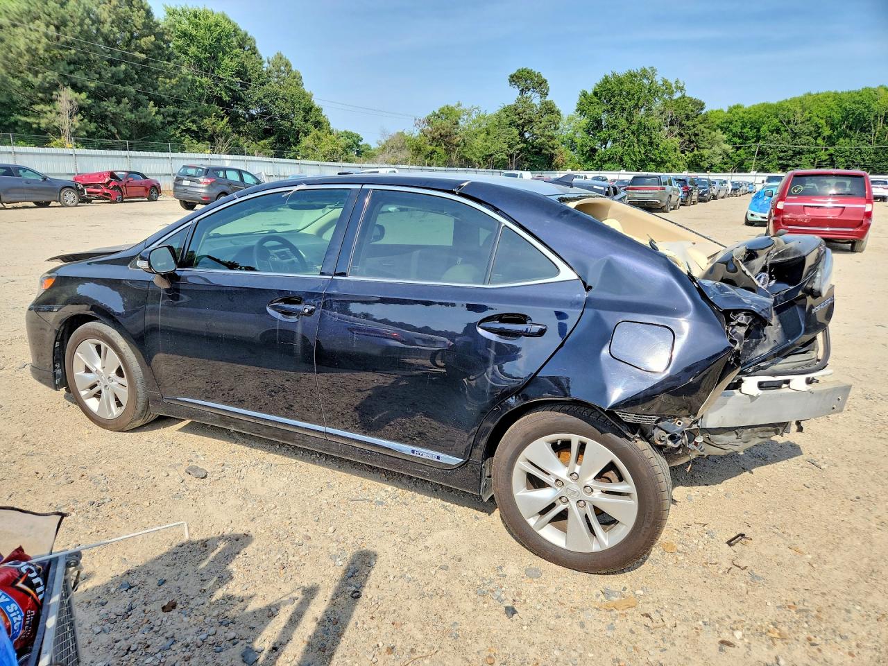 2010 Lexus Hs 250h Black vin: JTHBB1BA4A2007908
