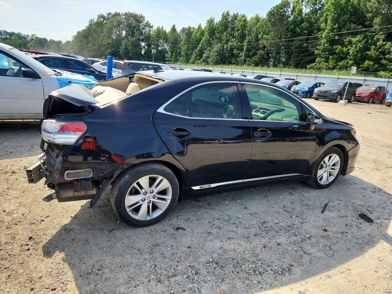 2010 Lexus Hs 250h Black vin: JTHBB1BA4A2007908