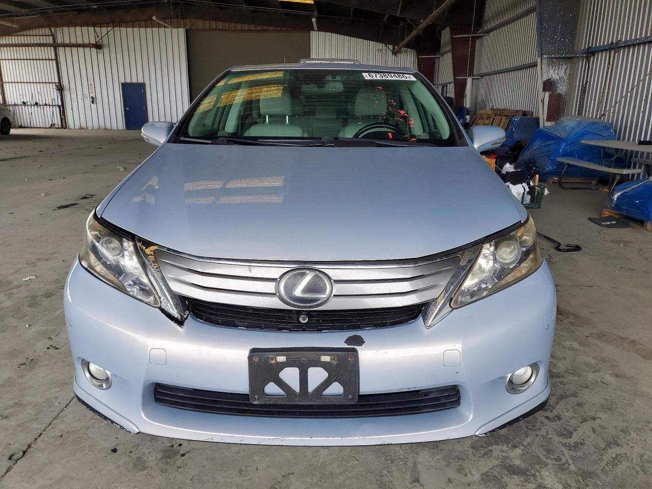 2010 Lexus Hs 250h Blue vin: JTHBB1BA4A2009819