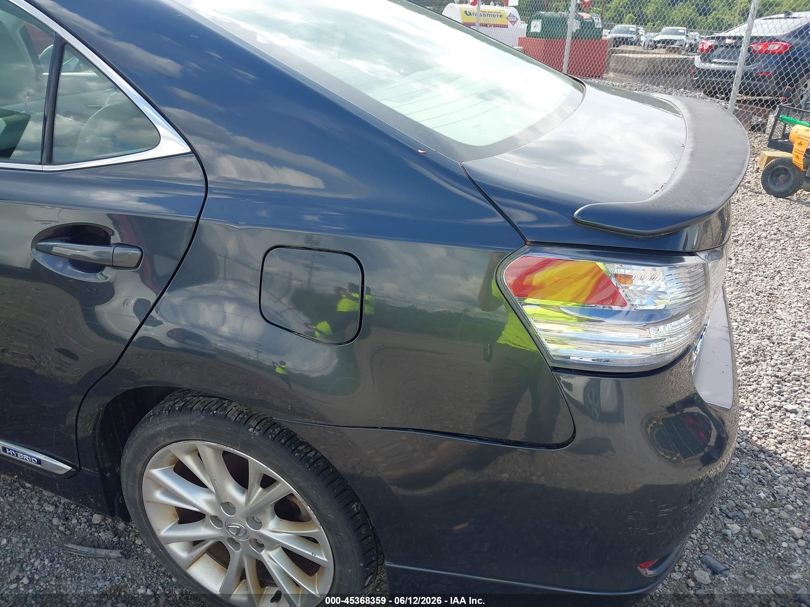 2010 Lexus Hs 250h Premium Black vin: JTHBB1BA4A2015605