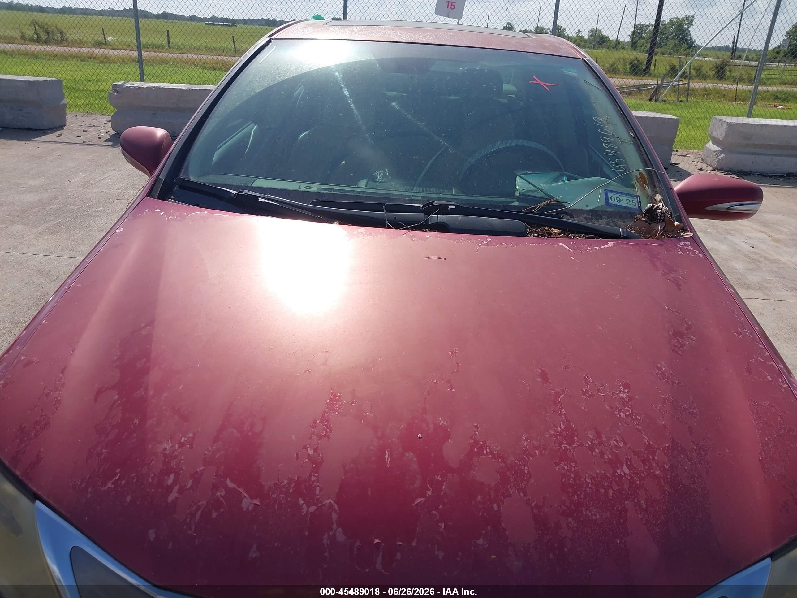 2010 Lexus Hs 250h Premium Red vin: JTHBB1BA4A2025454