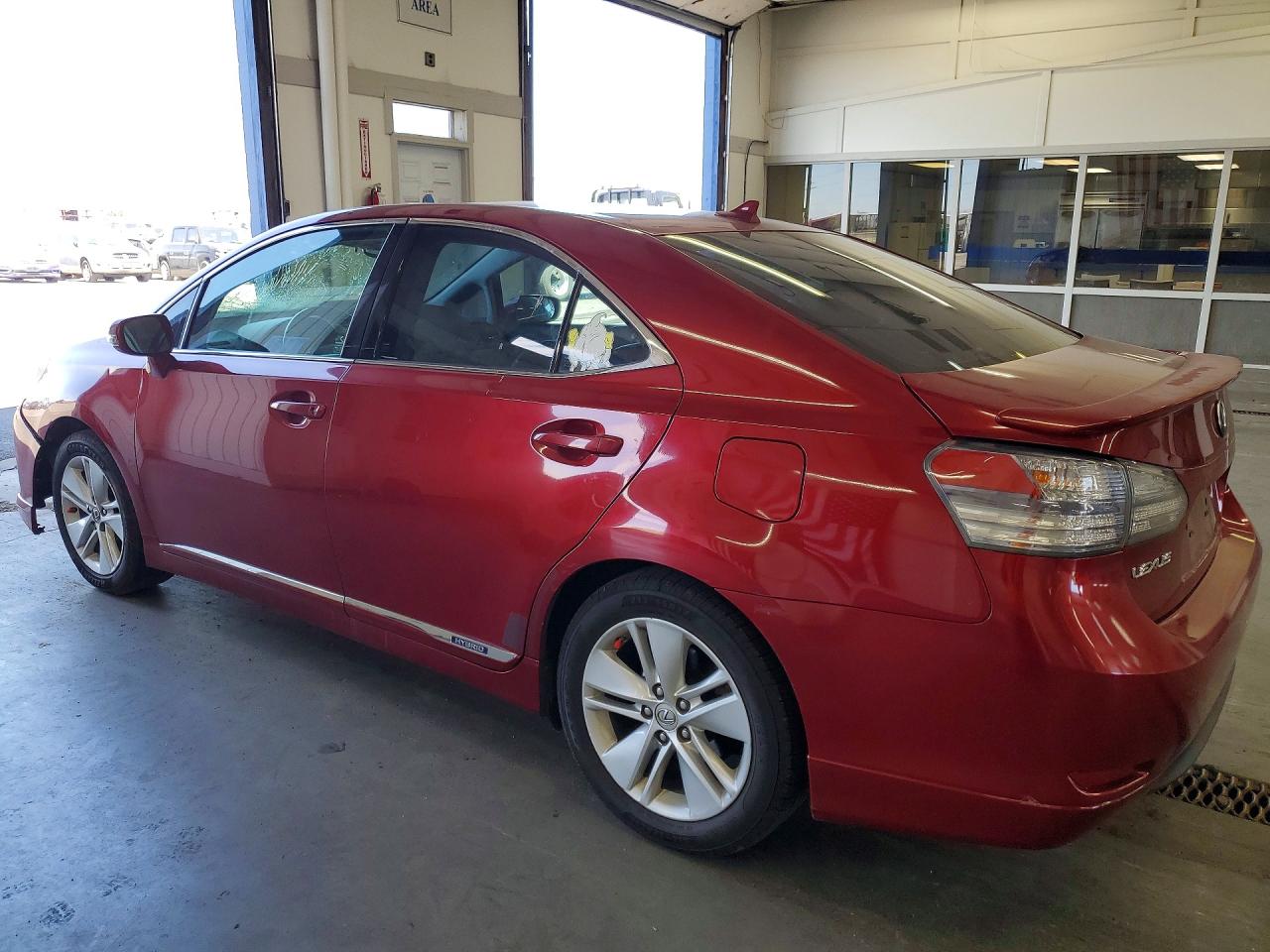 2010 Lexus Hs 250h Burgundy vin: JTHBB1BA4A2028645