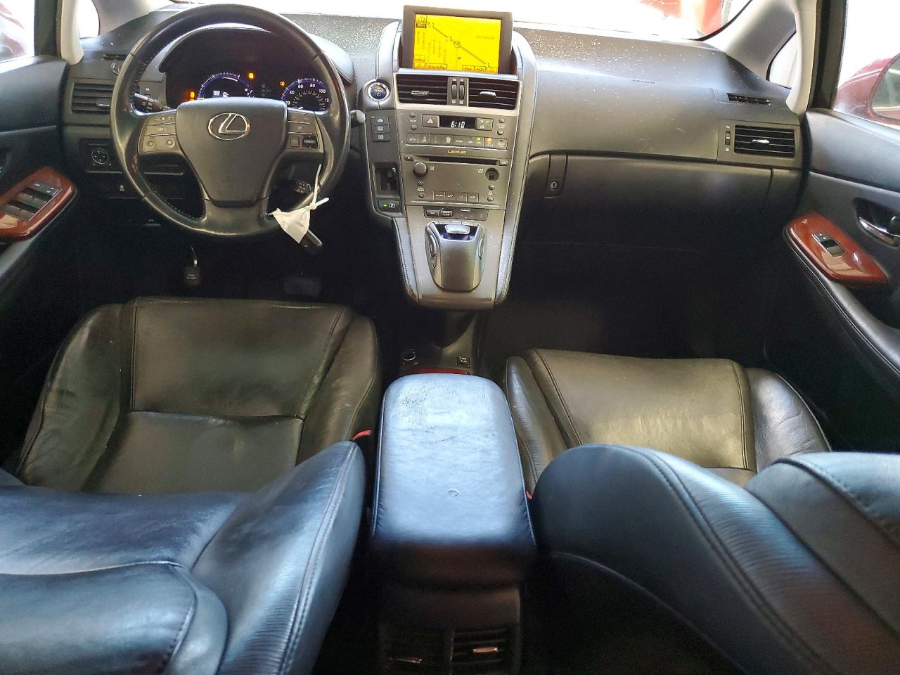 2010 Lexus Hs 250h Burgundy vin: JTHBB1BA4A2028645