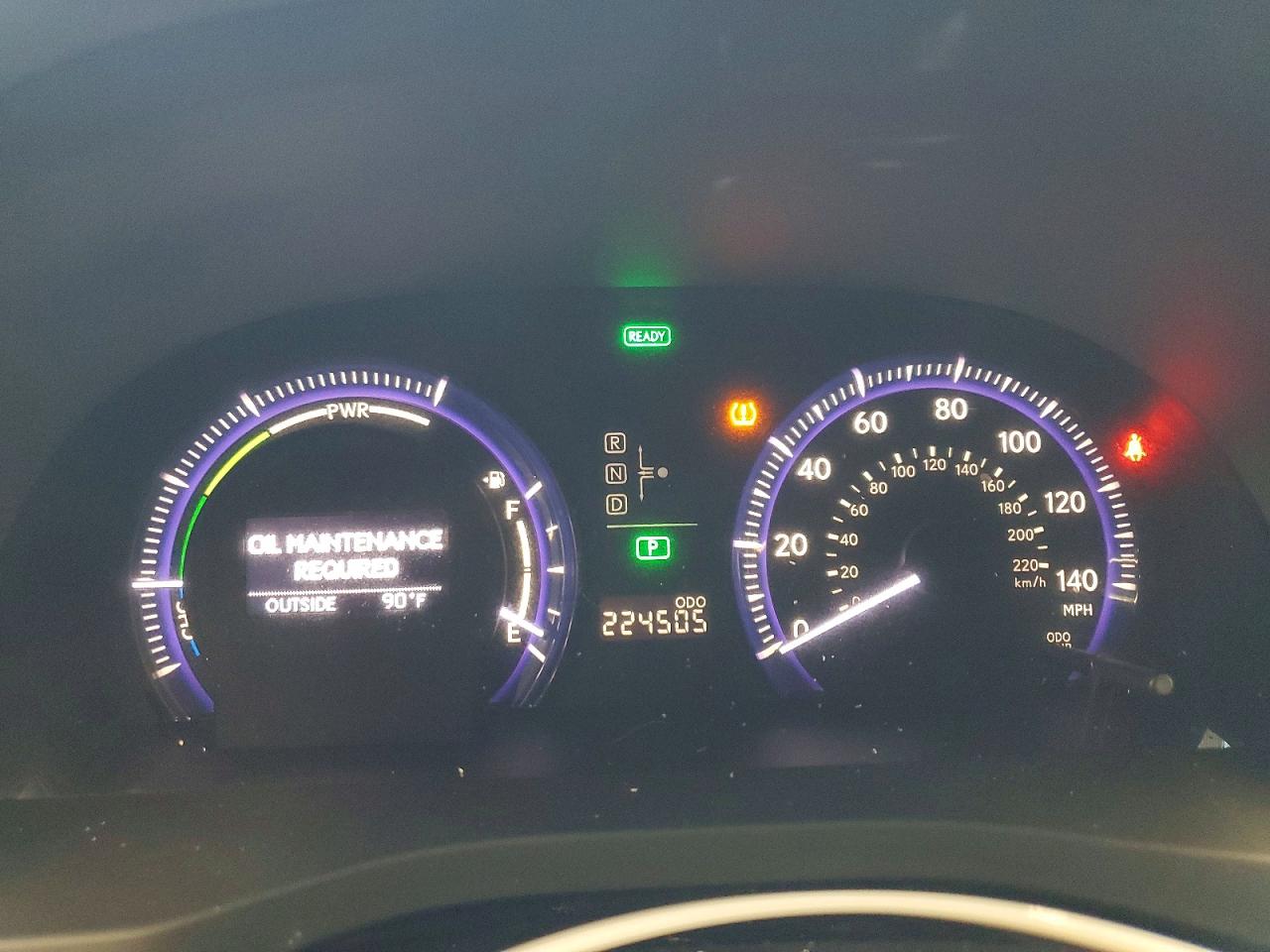 2010 Lexus Hs 250h Burgundy vin: JTHBB1BA4A2028645
