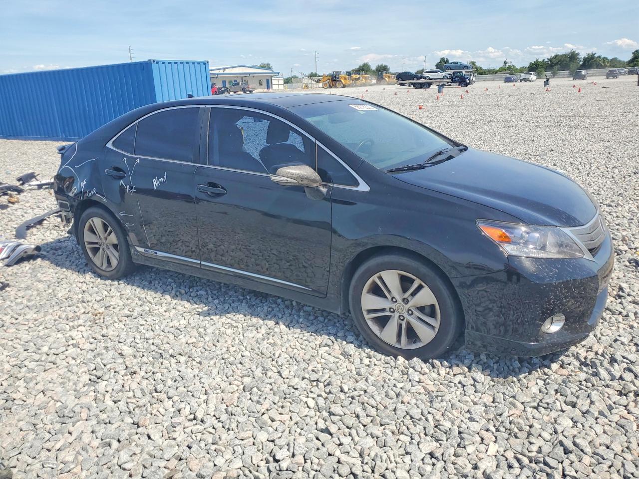 2011 Lexus Hs 250h Black vin: JTHBB1BA4B2047116