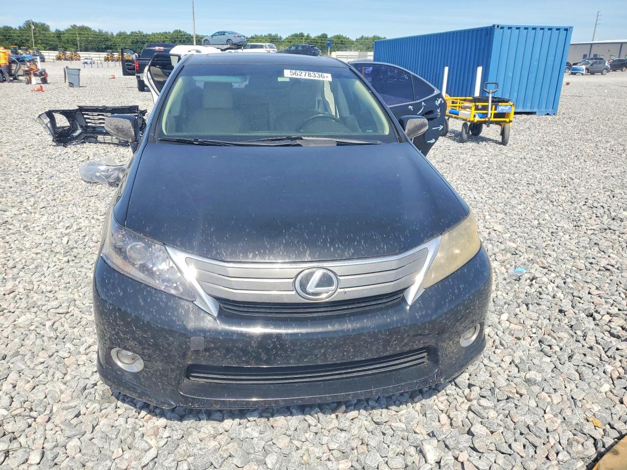 2011 Lexus Hs 250h Black vin: JTHBB1BA4B2047116