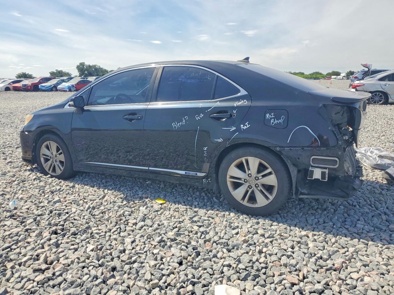 2011 Lexus Hs 250h Black vin: JTHBB1BA4B2047116