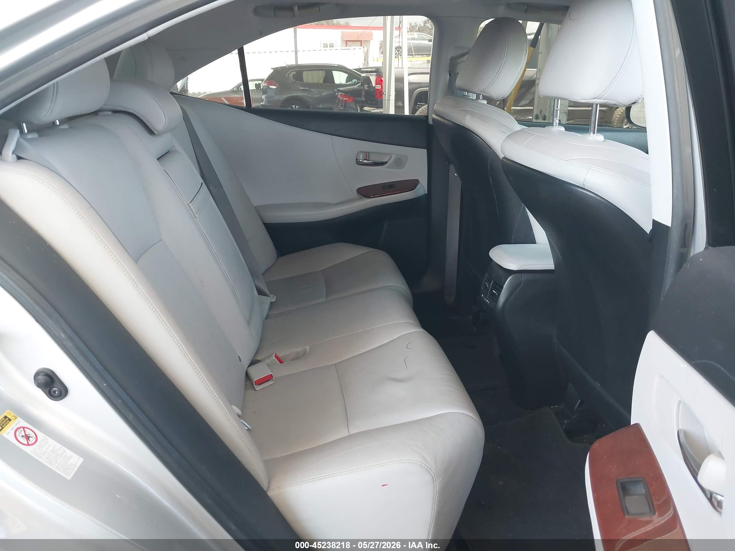 2012 Lexus Hs 250h   Gray vin: JTHBB1BA4C2050504