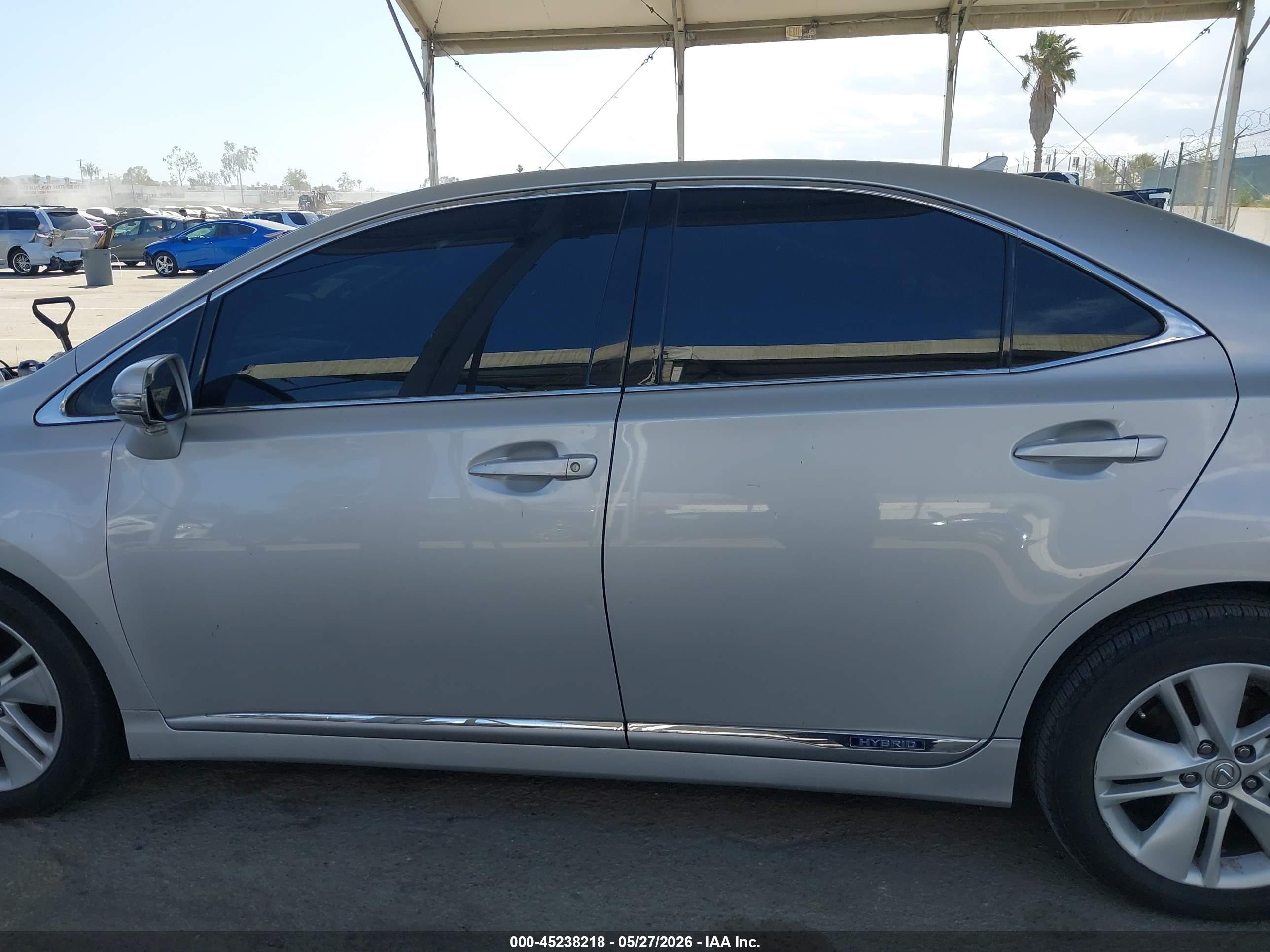 2012 Lexus Hs 250h   Gray vin: JTHBB1BA4C2050504