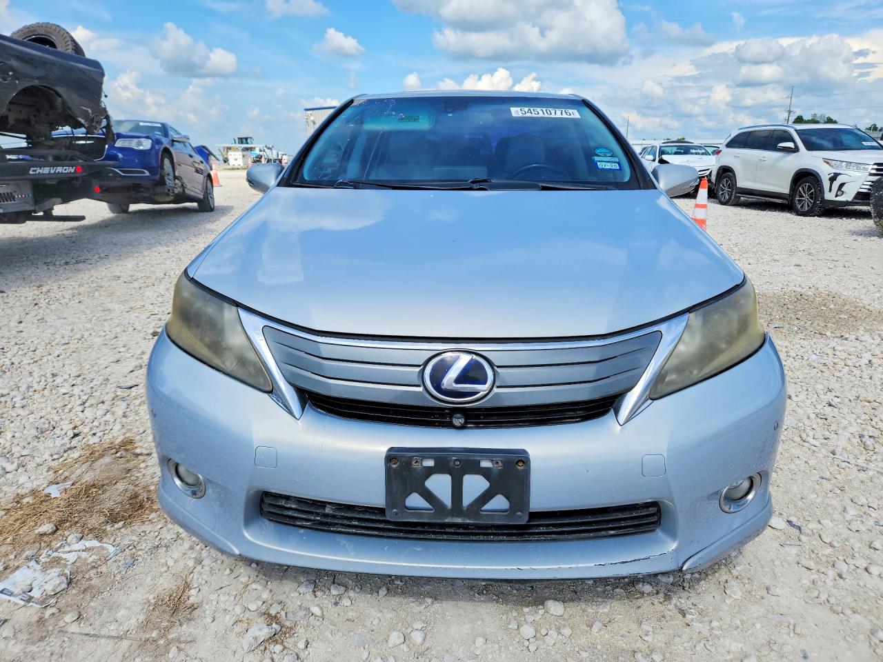 2010 Lexus Hs 250h Premium Silver vin: JTHBB1BA5A2003415