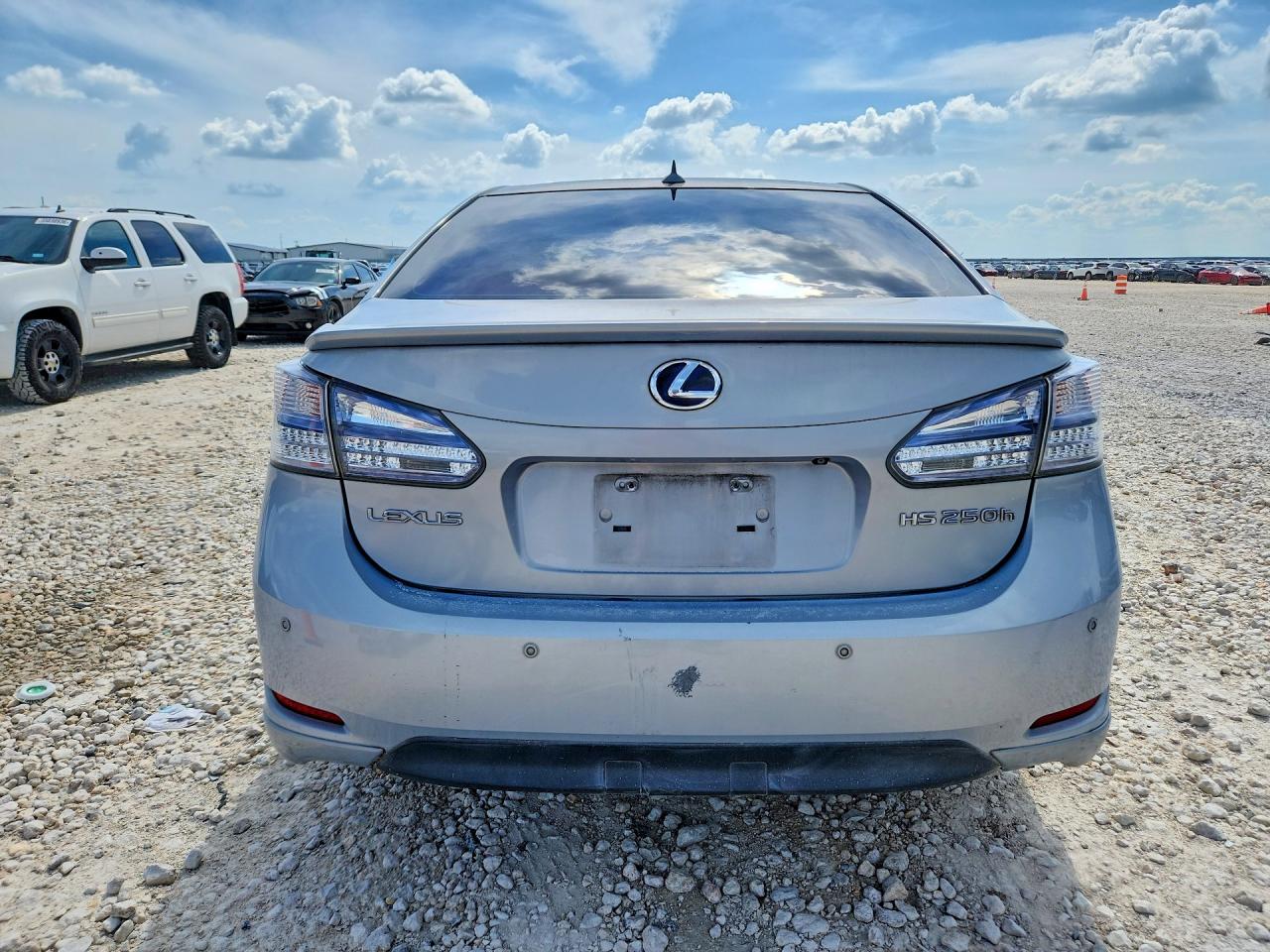 2010 Lexus Hs 250h Premium Silver vin: JTHBB1BA5A2003415