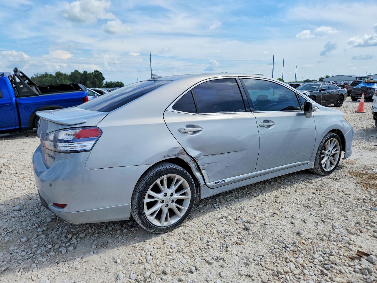 2010 Lexus Hs 250h Premium Silver vin: JTHBB1BA5A2003415