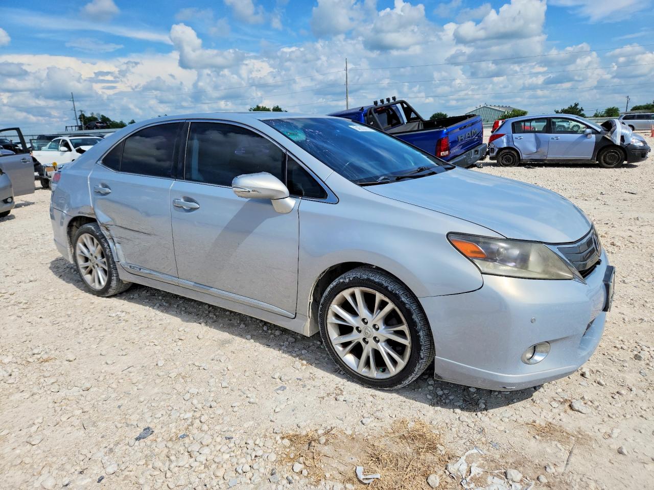 2010 Lexus Hs 250h Premium Silver vin: JTHBB1BA5A2003415