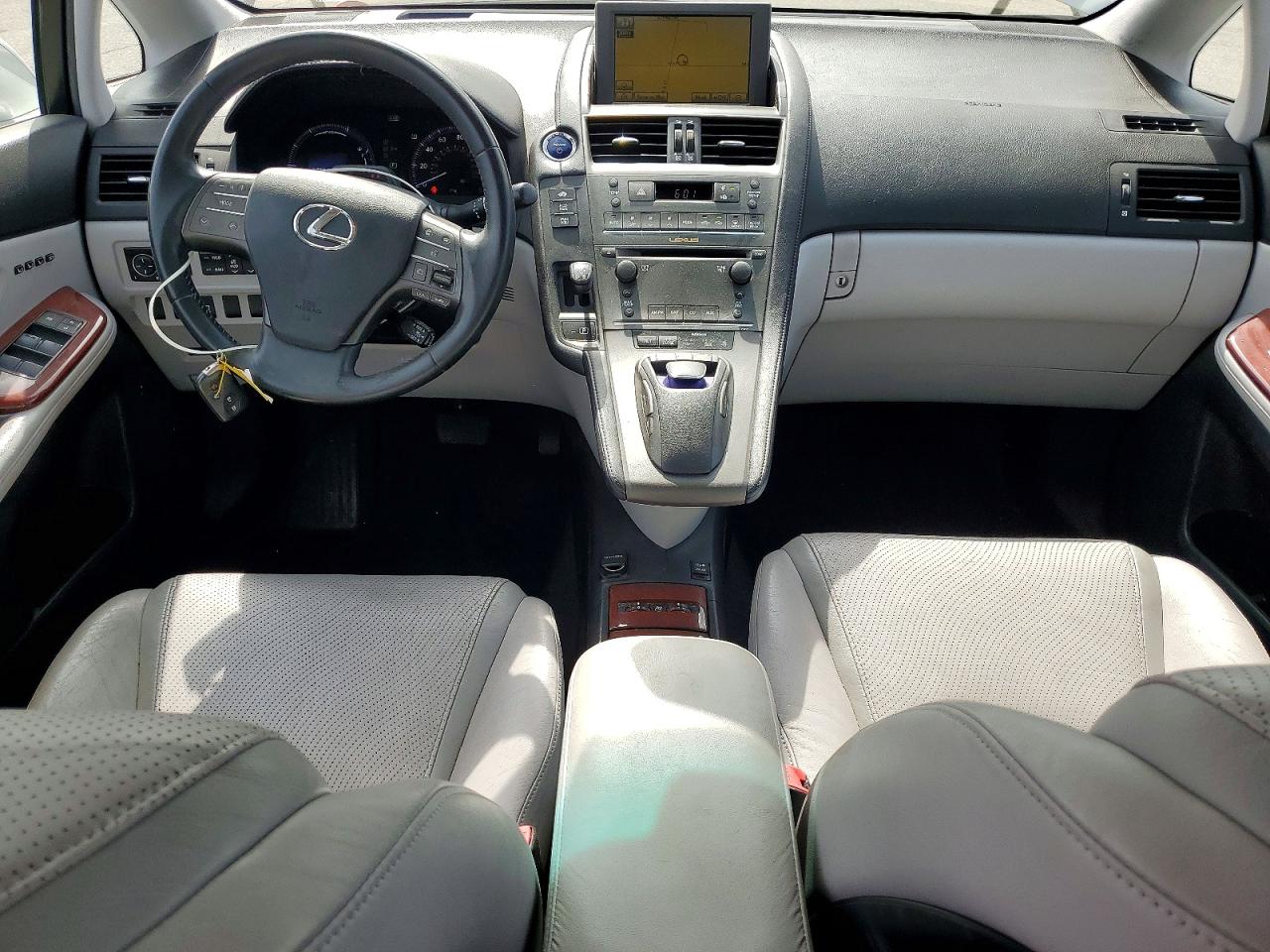 2010 Lexus Hs 250h Silver vin: JTHBB1BA5A2003852