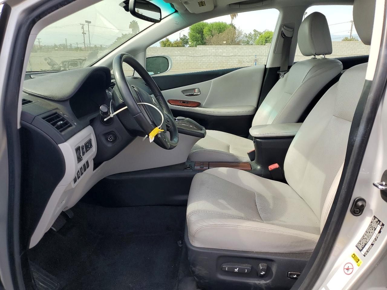 2010 Lexus Hs 250h Silver vin: JTHBB1BA5A2003852