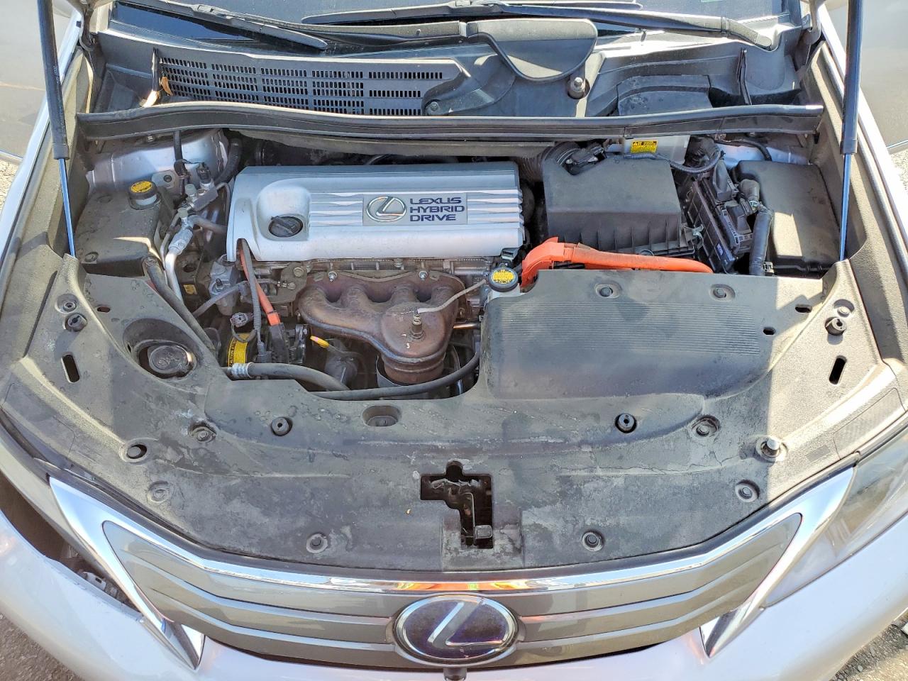 2010 Lexus Hs 250h Silver vin: JTHBB1BA5A2003852