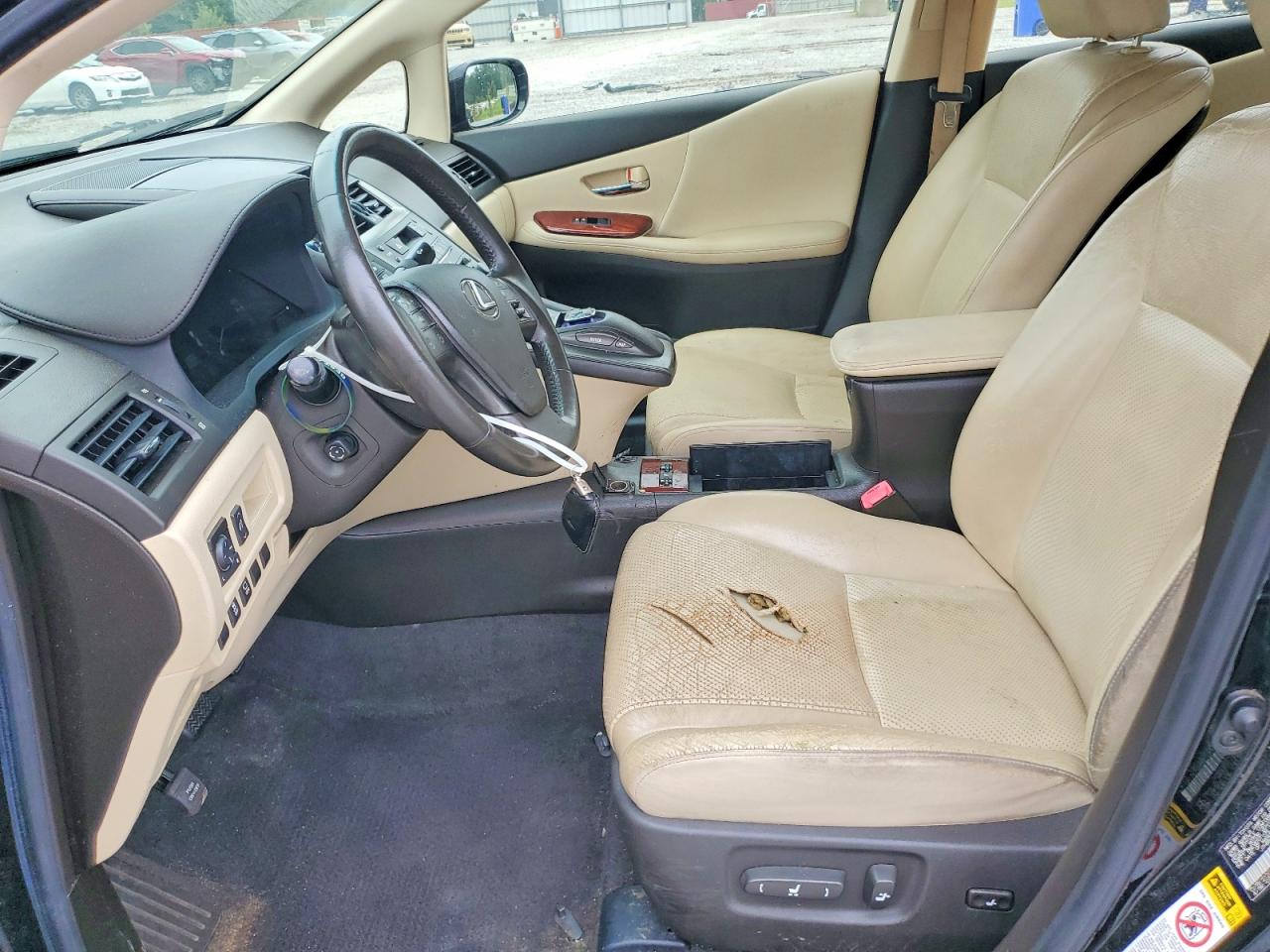 2010 Lexus Hs 250h Black vin: JTHBB1BA5A2004290