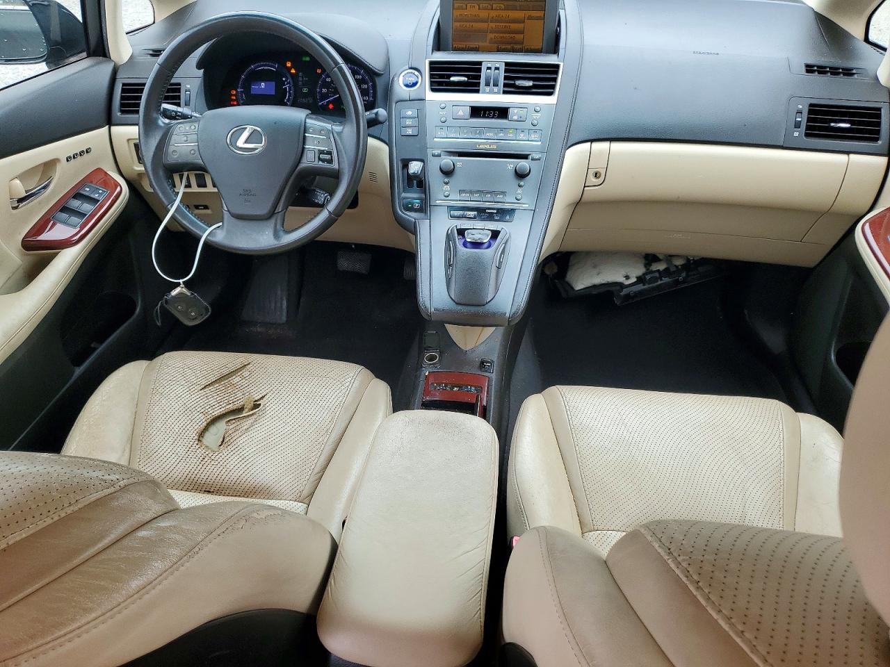 2010 Lexus Hs 250h Black vin: JTHBB1BA5A2004290