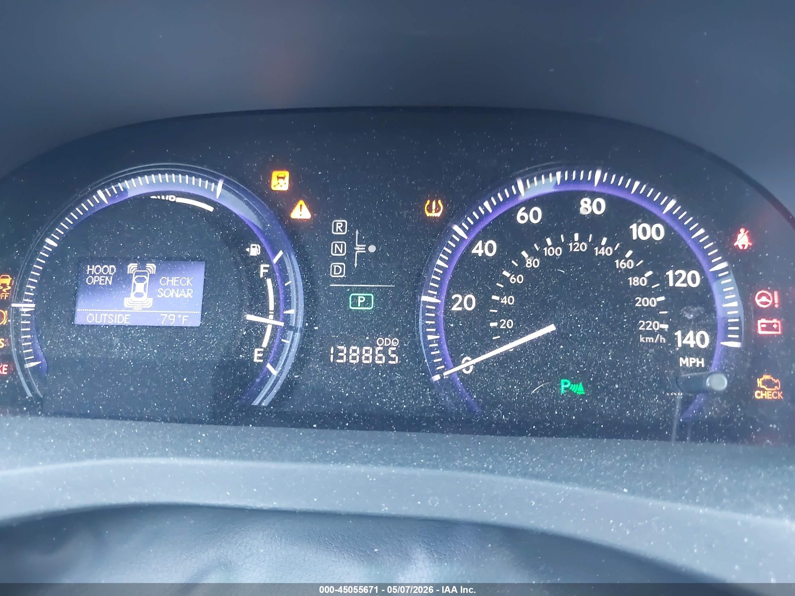2010 Lexus Hs 250h Premium Black vin: JTHBB1BA5A2005245
