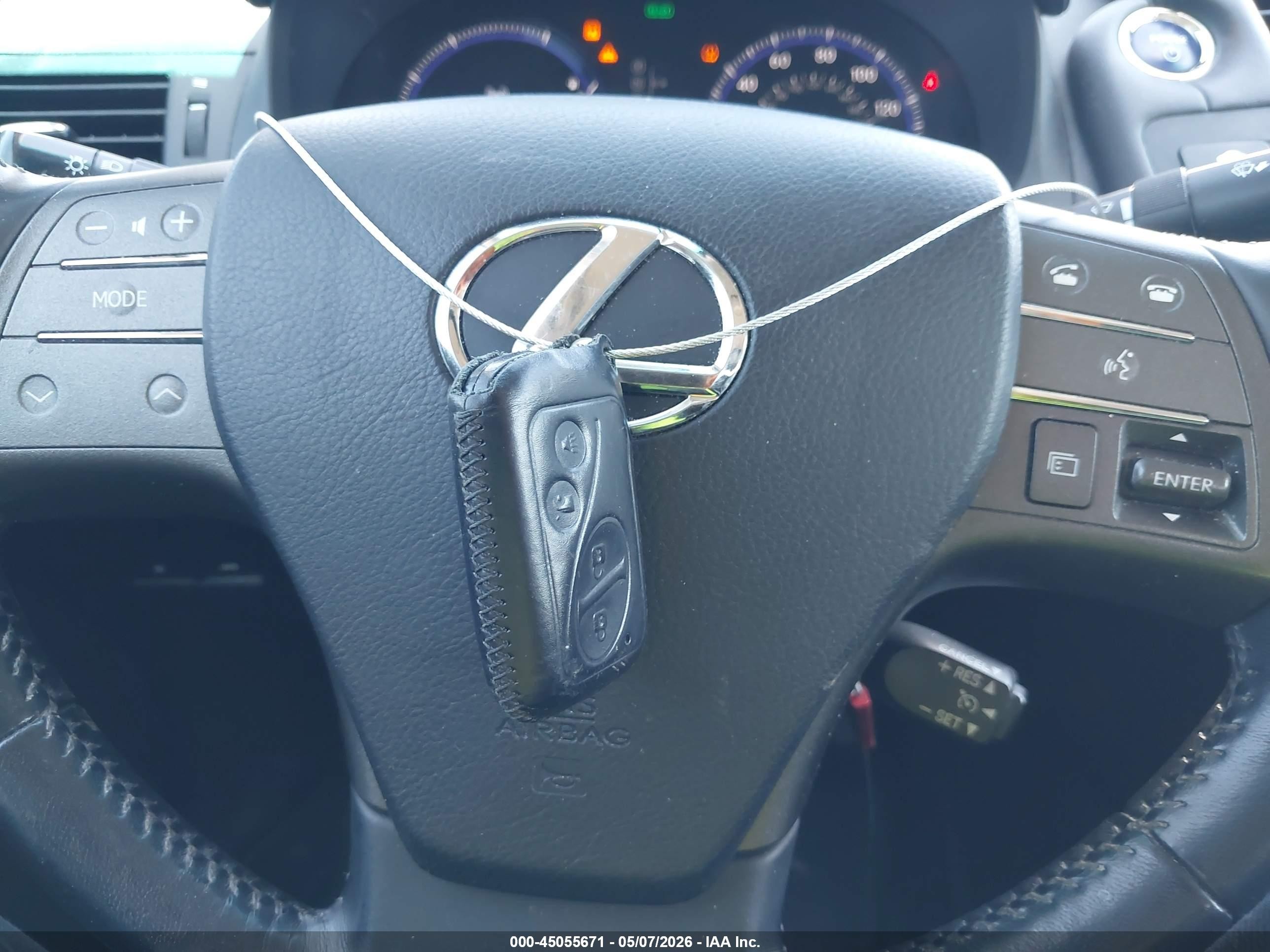 2010 Lexus Hs 250h Premium Black vin: JTHBB1BA5A2005245