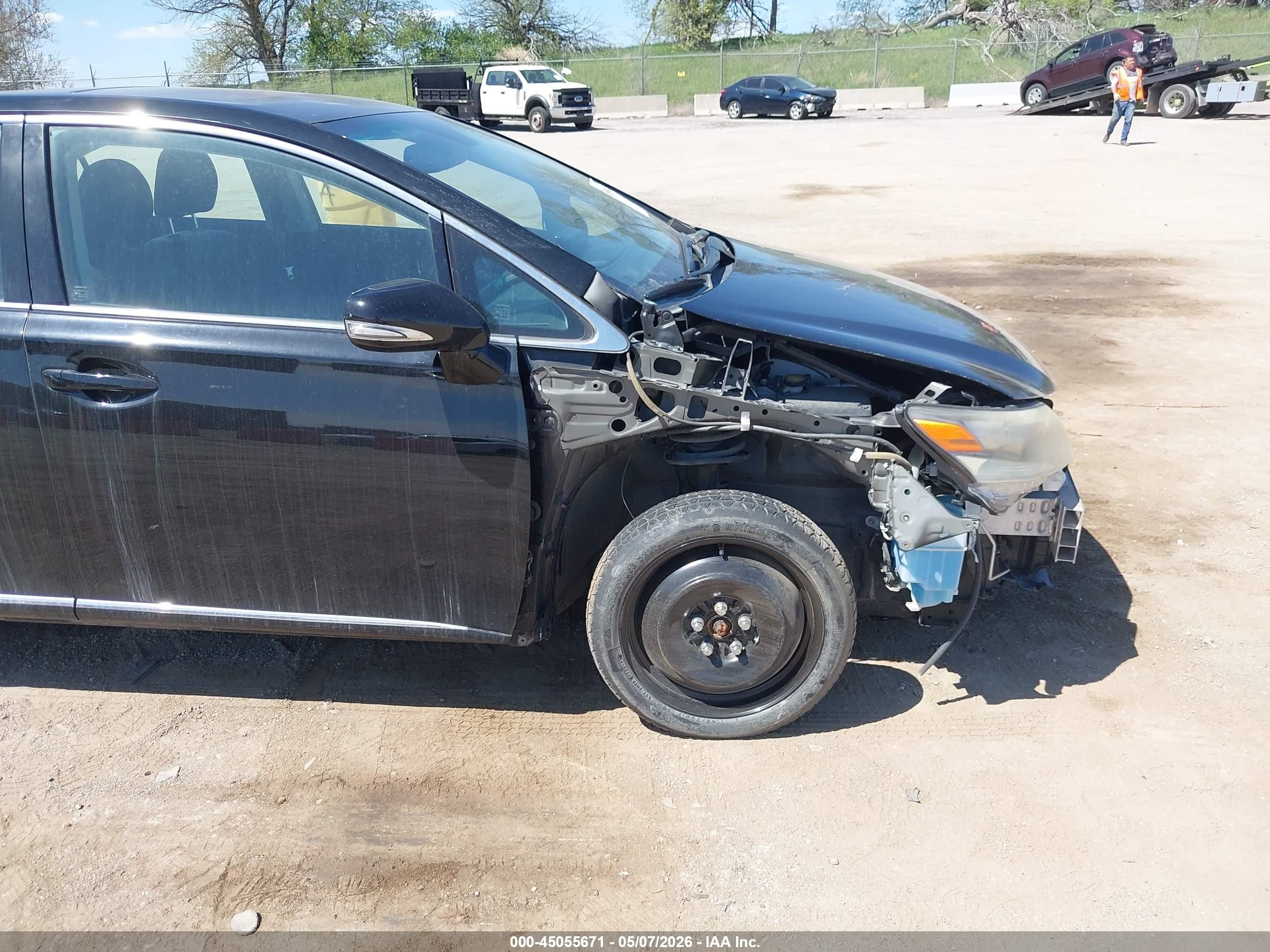 2010 Lexus Hs 250h Premium Black vin: JTHBB1BA5A2005245