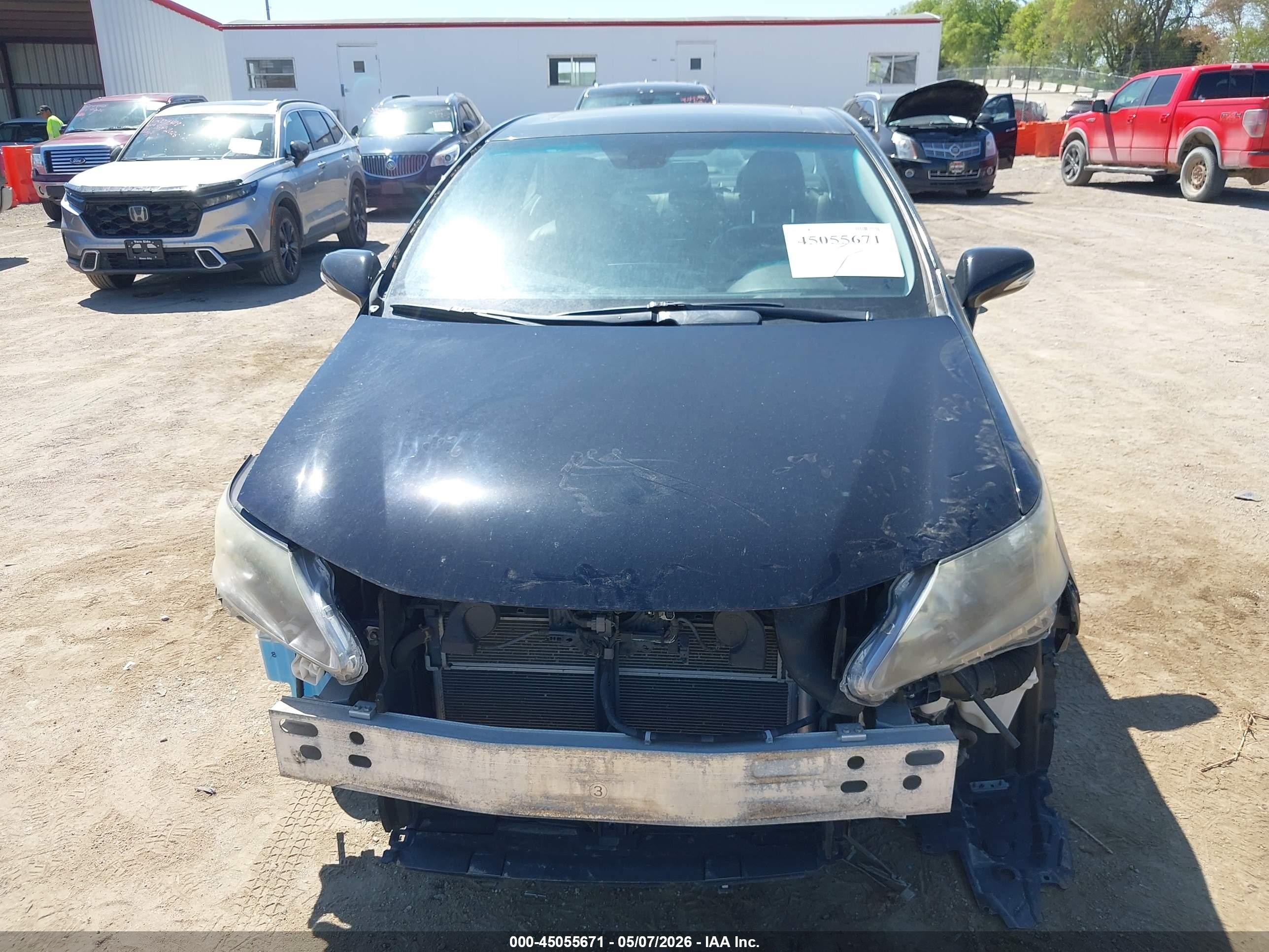 2010 Lexus Hs 250h Premium Black vin: JTHBB1BA5A2005245