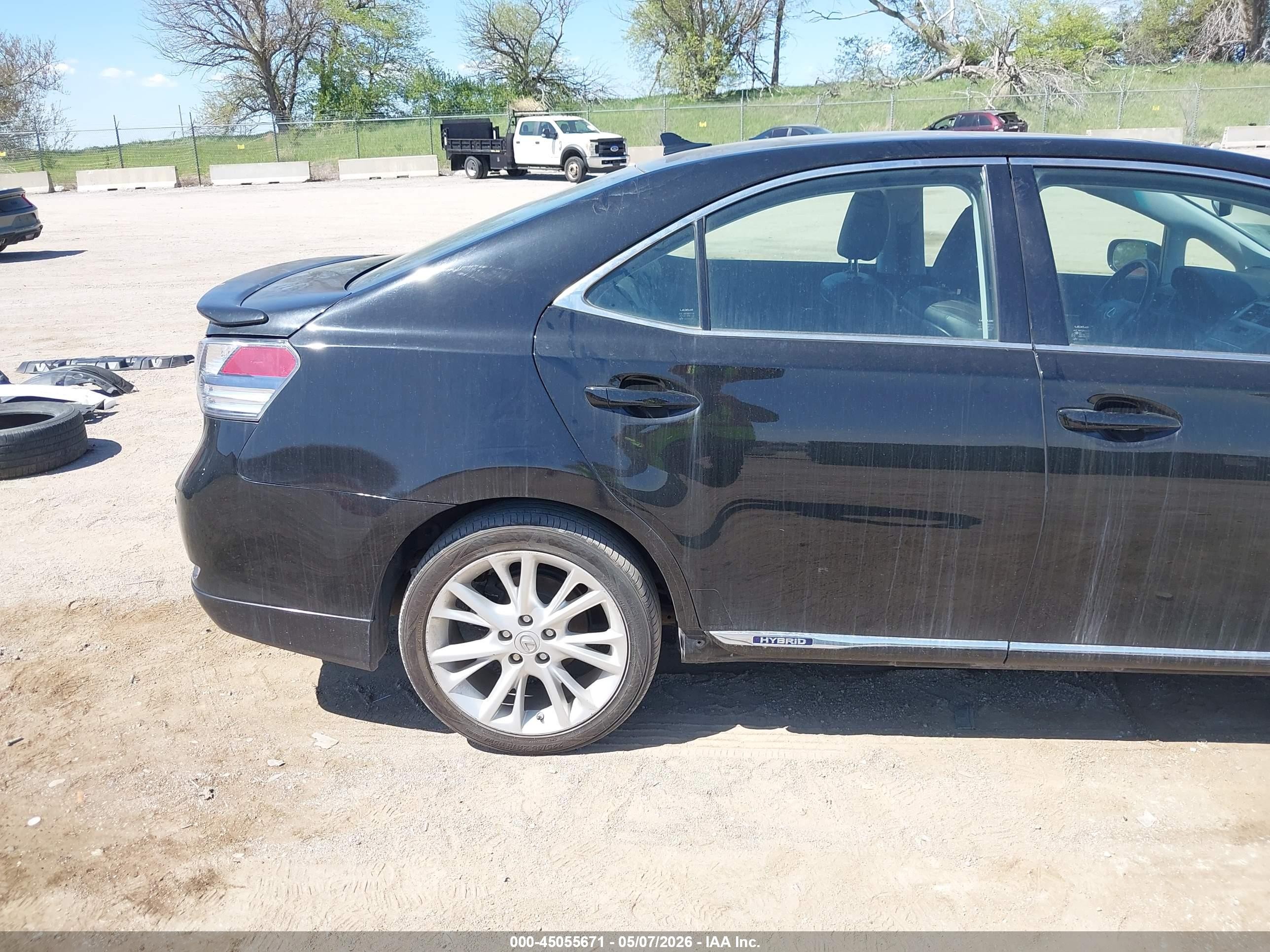 2010 Lexus Hs 250h Premium Black vin: JTHBB1BA5A2005245