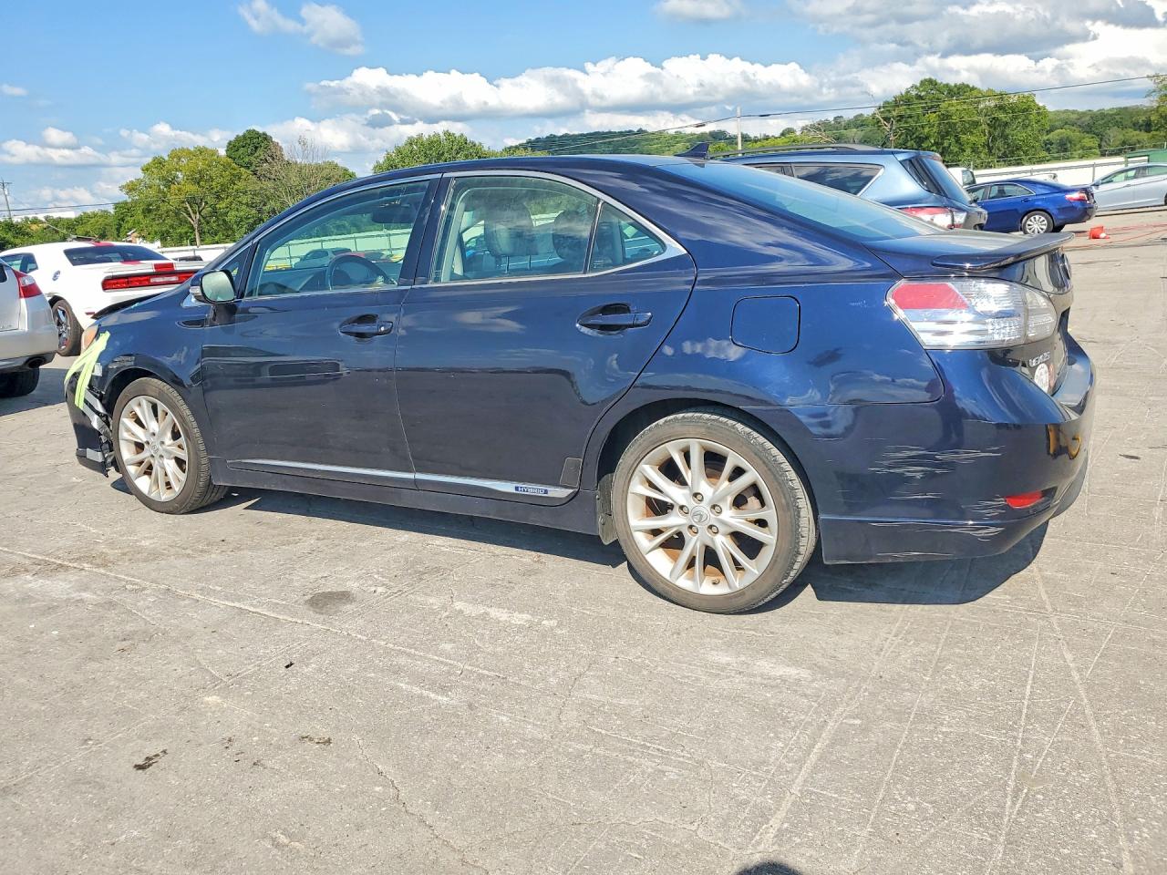2010 Lexus Hs 250h Синий vin: JTHBB1BA5A2009859