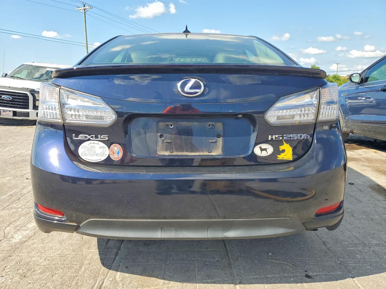 2010 Lexus Hs 250h Синий vin: JTHBB1BA5A2009859