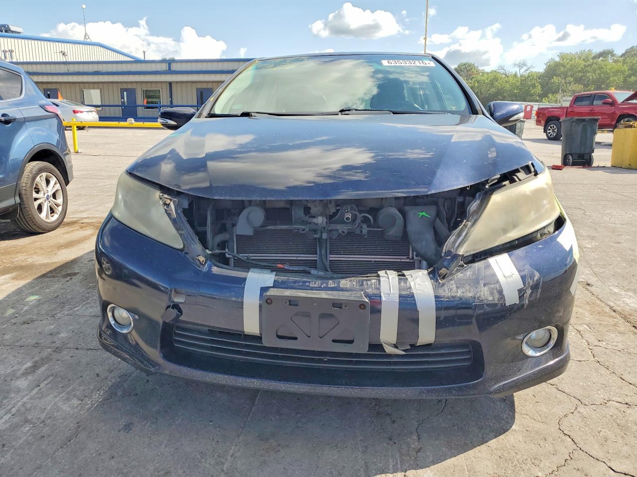 2010 Lexus Hs 250h Синий vin: JTHBB1BA5A2009859