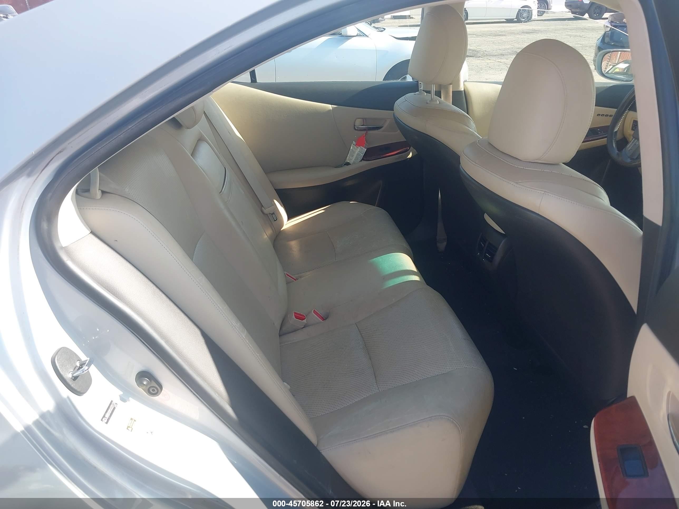 2010 Lexus Hs 250h Premium Silver vin: JTHBB1BA5A2021378