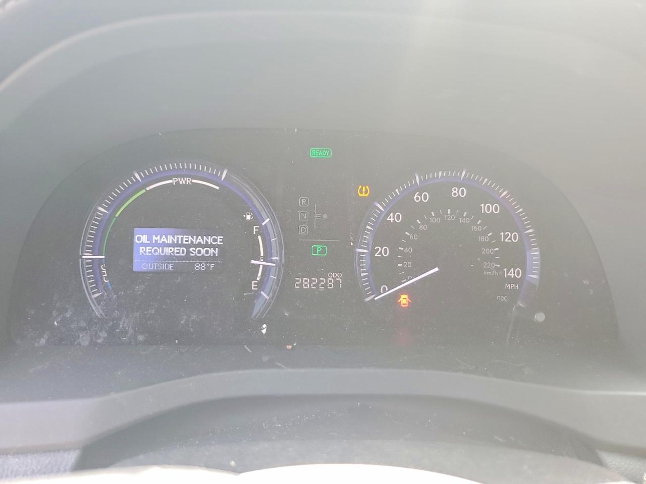 2011 Lexus Hs 250h Gray vin: JTHBB1BA5B2047402