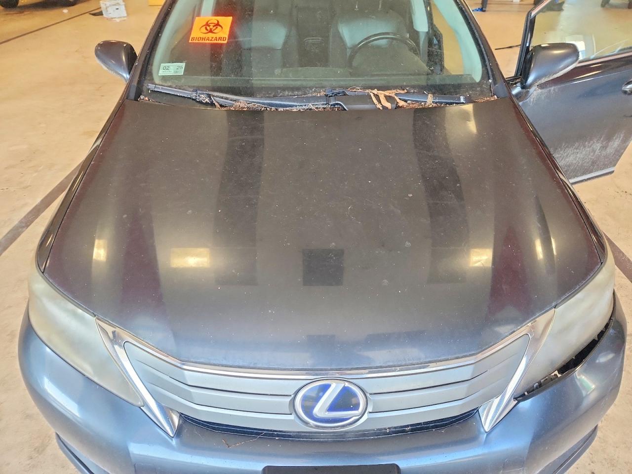 2011 Lexus Hs 250h Gray vin: JTHBB1BA5B2047402