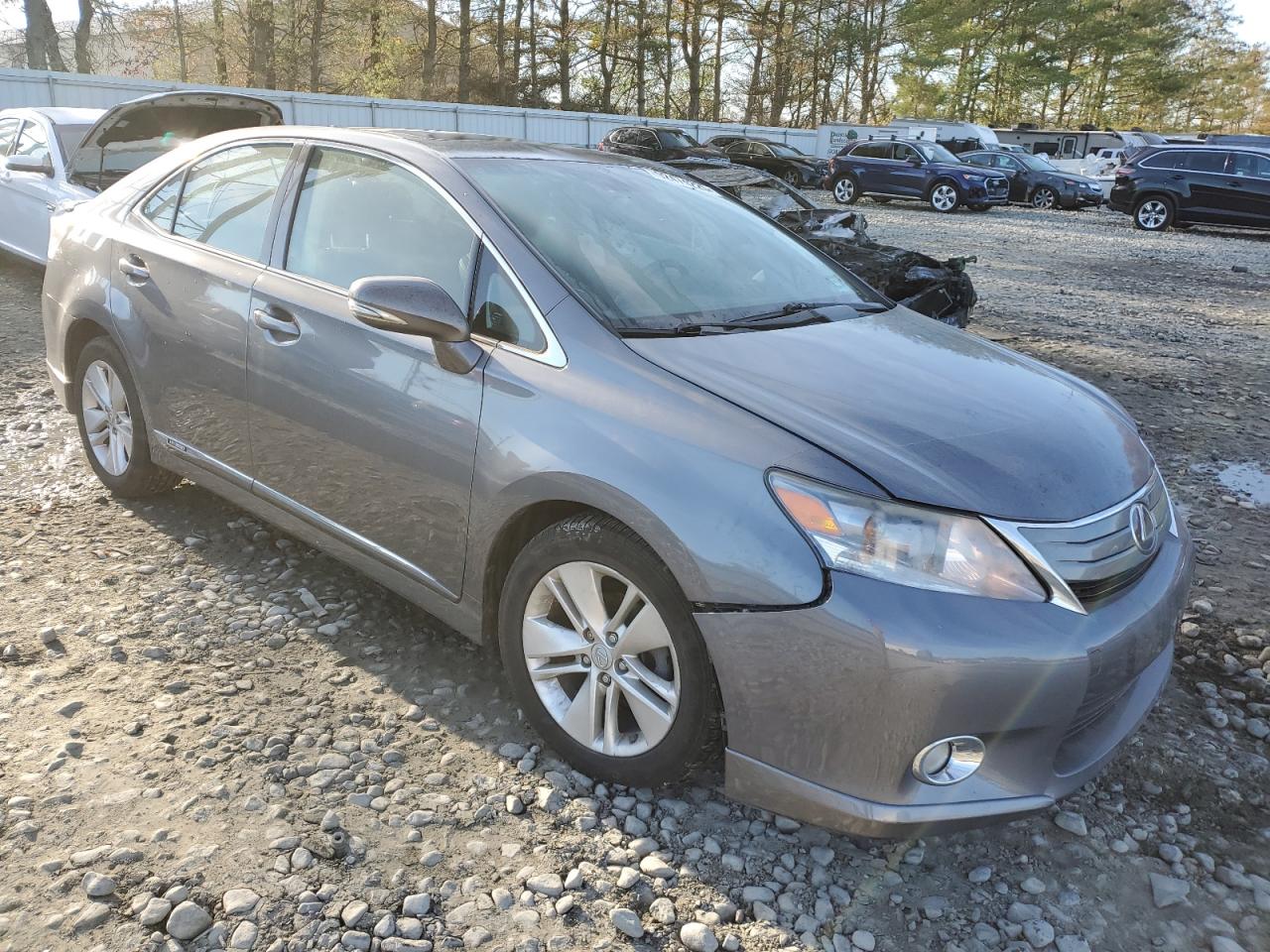2012 Lexus Hs 250h Gray vin: JTHBB1BA5C2049832