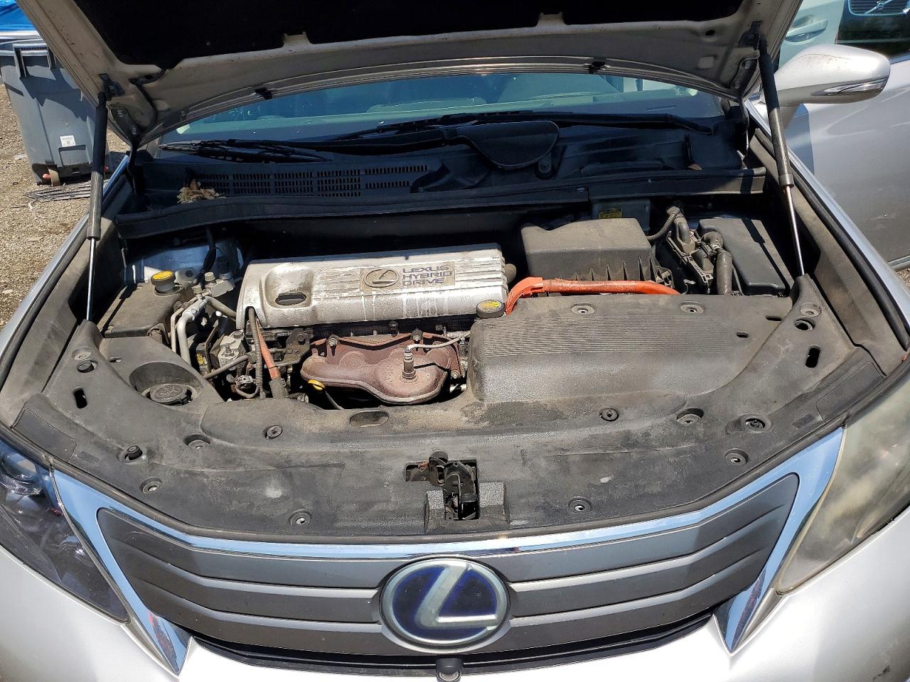 2010 Lexus Hs 250h Silver vin: JTHBB1BA6A2003455