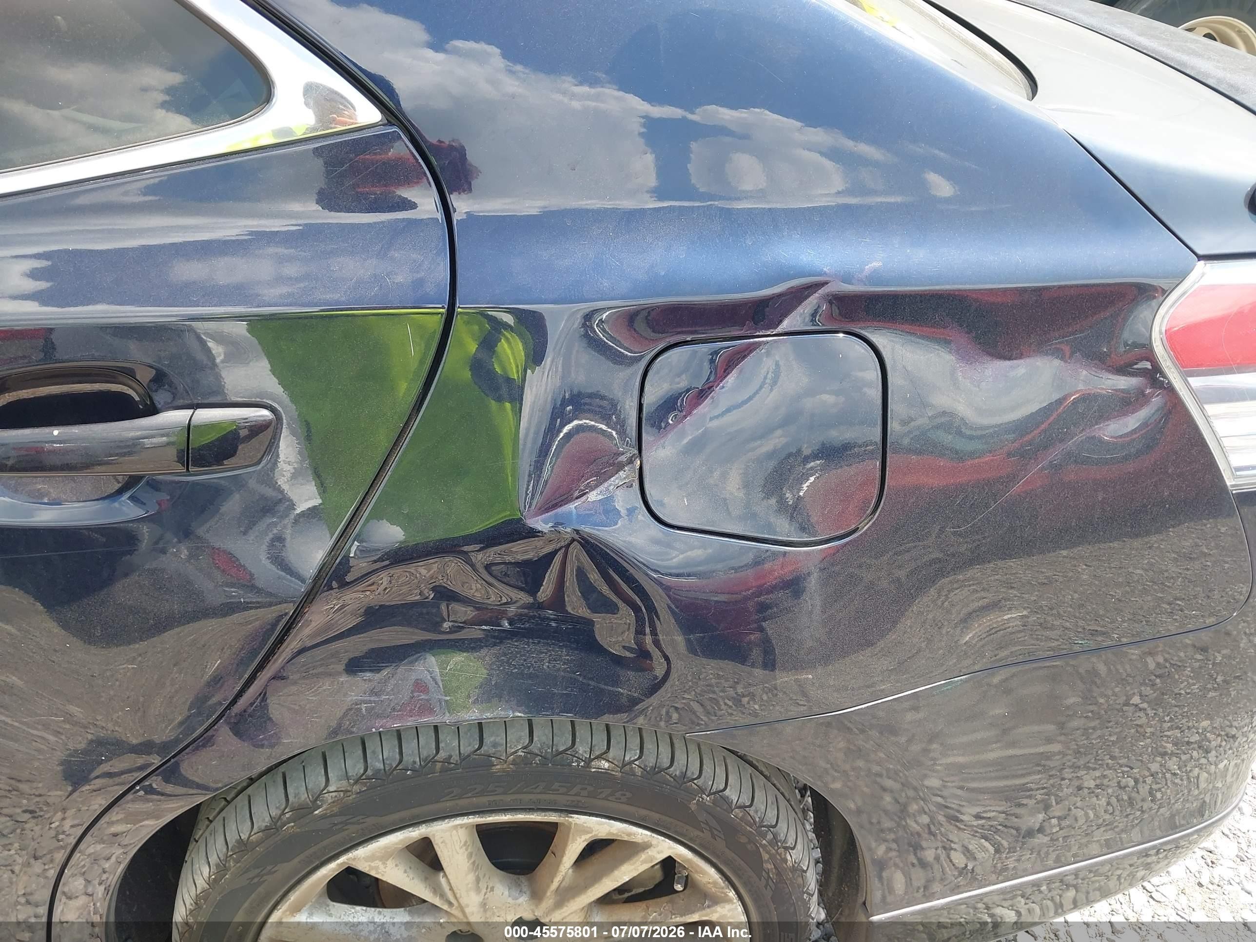 2010 Lexus Hs 250h   Blue vin: JTHBB1BA6A2004380
